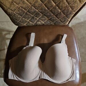 Natori Chic Comfort Full Figure Sweetheart Contour T-Shirt Underwire Tan Bra